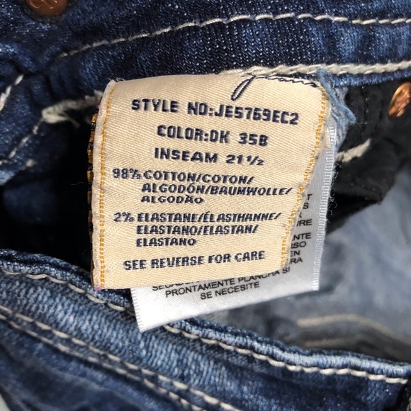 Miss Me Easy Cropped Jeans 1201 - Picture 4 of 7